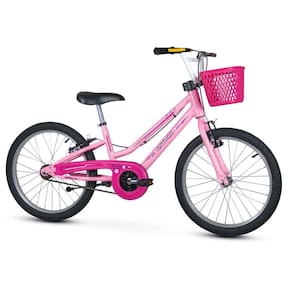 Bicicleta Feminina Aro 20 Rosa Bella
