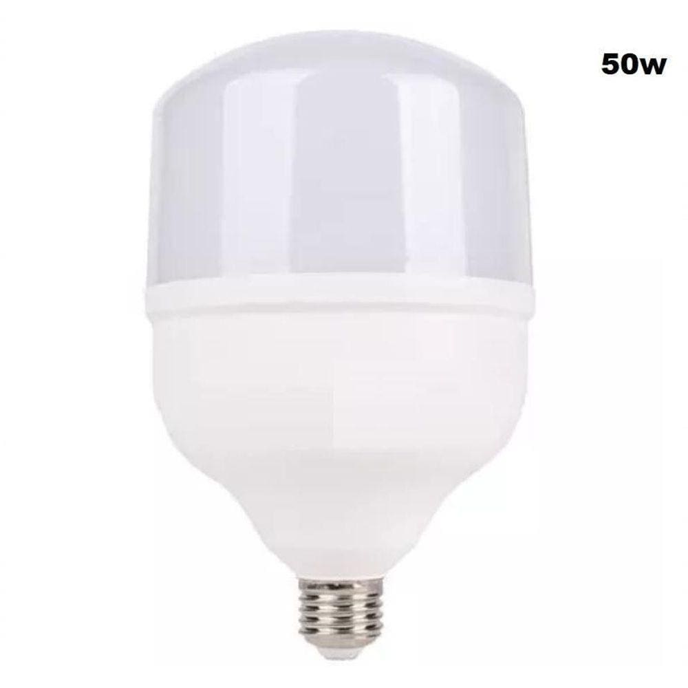 Lâmpada Ultra Led Alta Potência E27 6500k Branco Frio 50w