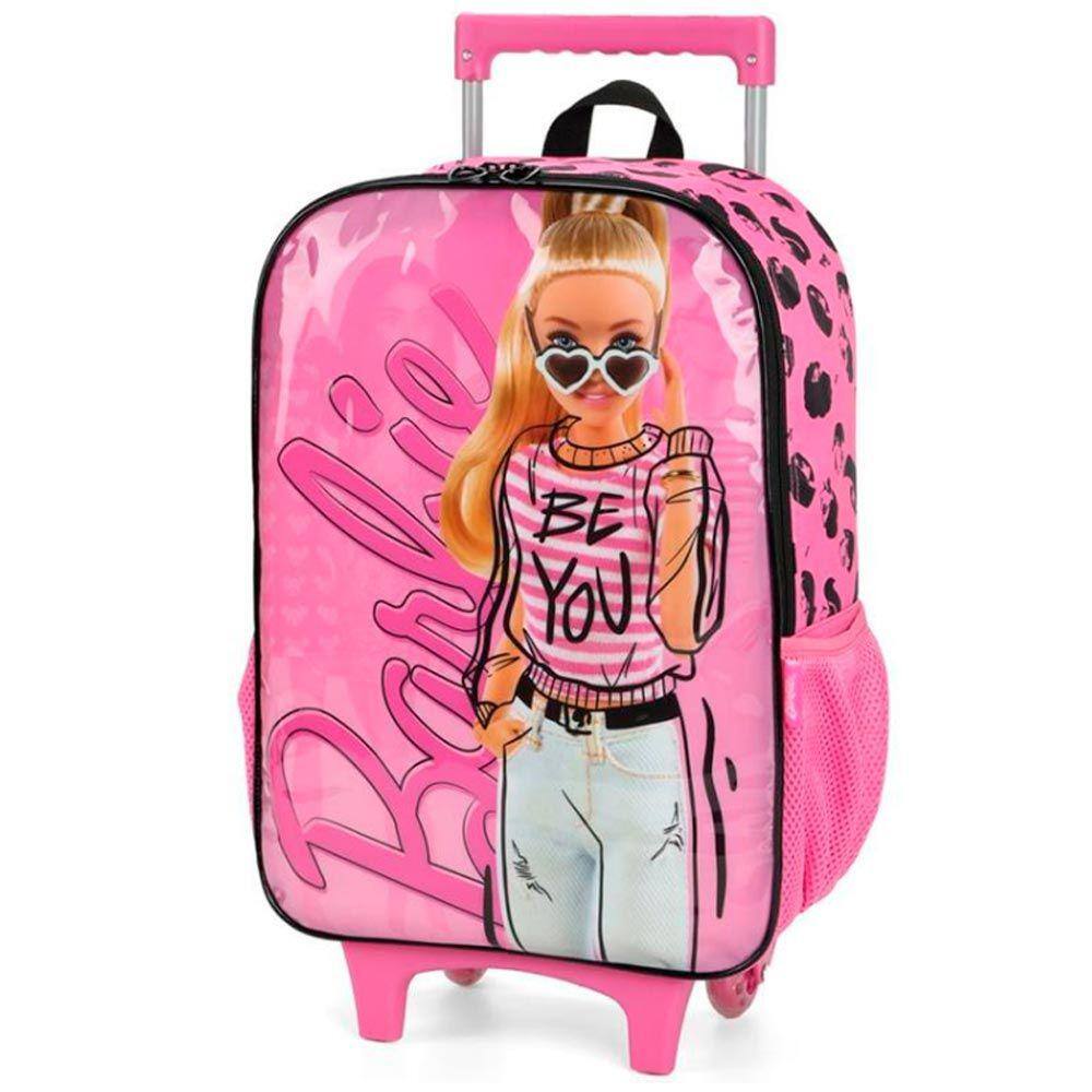 Mochila de Rodinhas Infantil - Barbie - Be You - Luxcel
