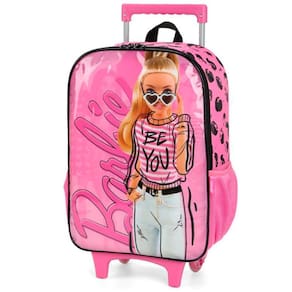 Mochila de Rodinhas Infantil - Barbie - Be You - Luxcel