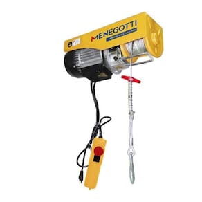 Guincho Coluna Prime 150/300Kg V2 12/6M Com Motor Monofásico 127V 60Hz Menegotti