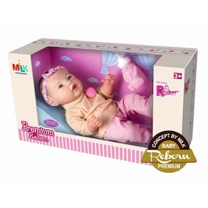 Bebê Reborn - Boneca, Lindo, Fofo E Resistente - Igual Bebê