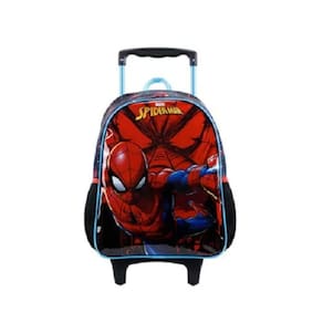 Mochila Escolar Com Rodinha Spider Man X2 Nº 16 Xeryus