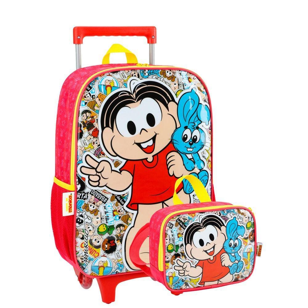 Mochila Térmica Estampa Estilizada - Poliéster