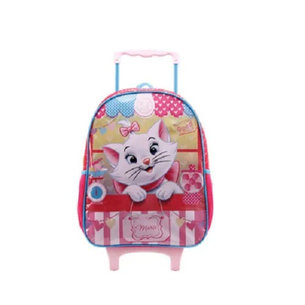 Mochila Escolar C/ Roda Personagem Gatinha Marie Nº16 Xeryus