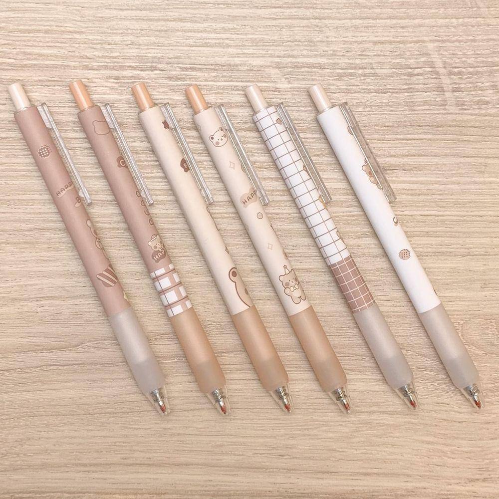 Caneta Kawaii Coelho Ursinho Cute - Papelaria Fofa Volta as aulas harajuku