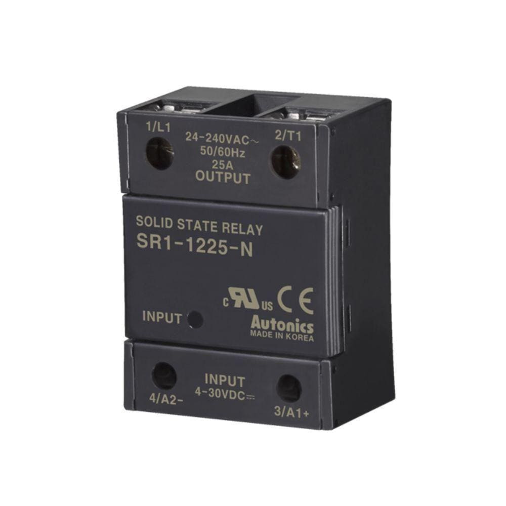Relé De Estado Sólido Sr1-1225 - N 25a 24-240vac Autonics