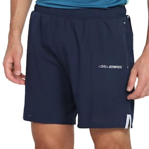 Short Olympikus 2 em 1 Marinho-Masculino