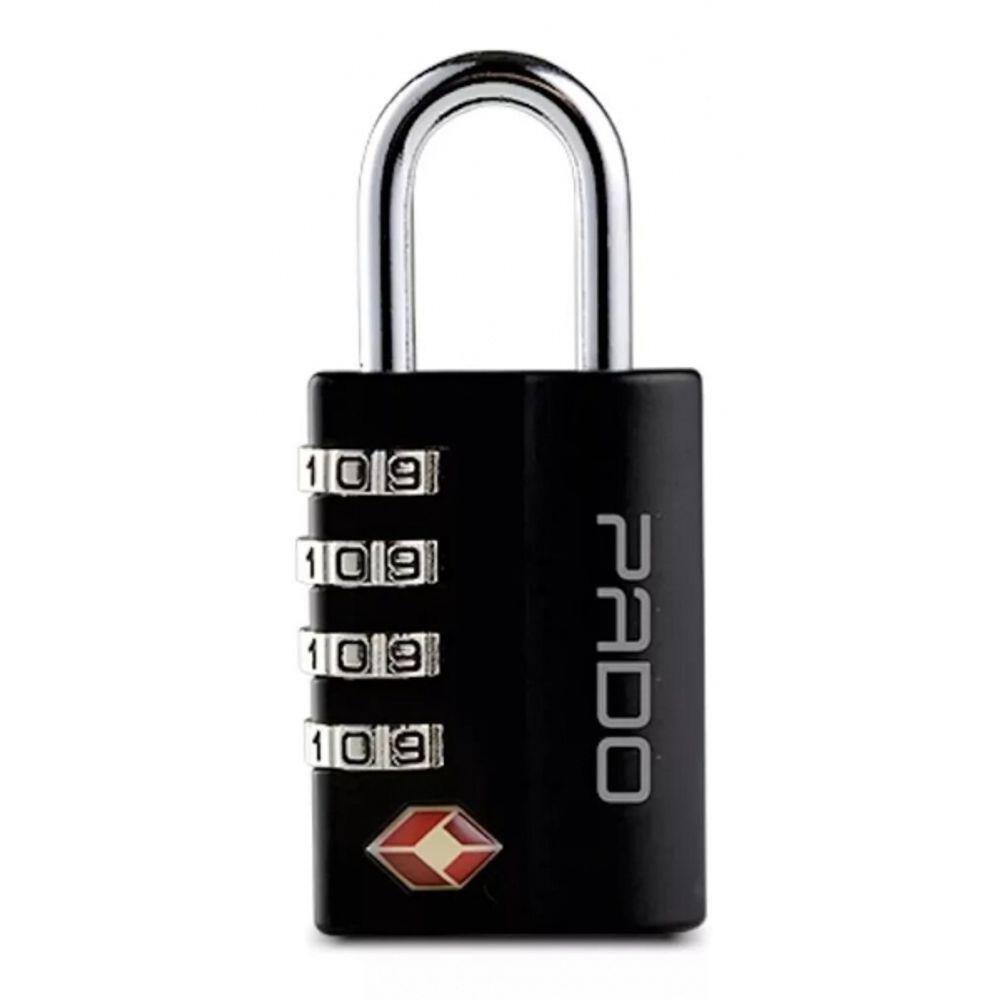 Cadeado Tsa Sm Executive 4 Segredos Preto