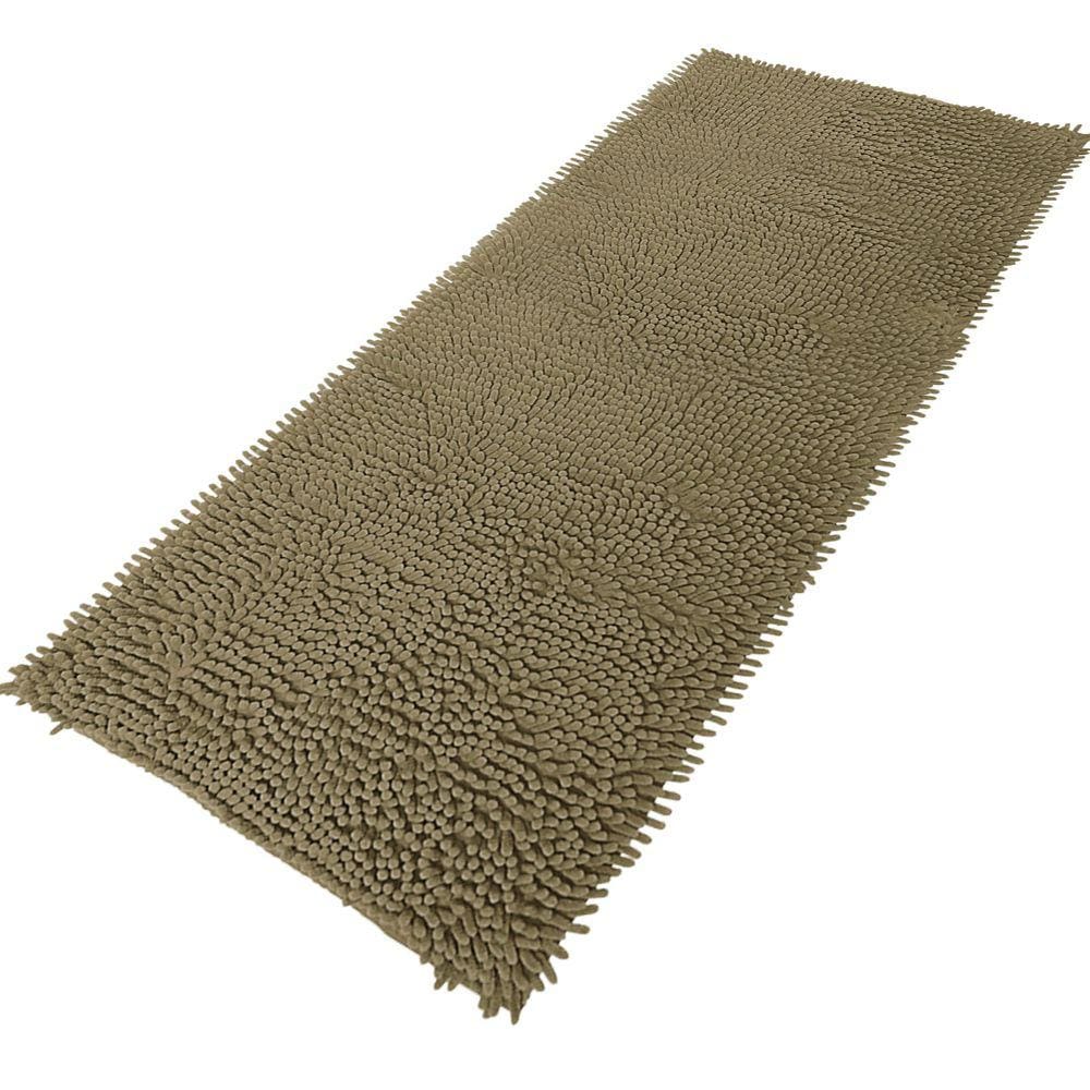 Tapete Bolinha Passadeira Macarrão Antiderrapante 50x100cm Musgo