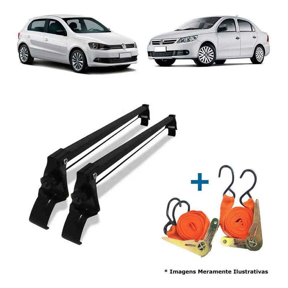 Rack Teto + 2 Cintas Gol 4 Ptas G5 E G6 Ano 12/22