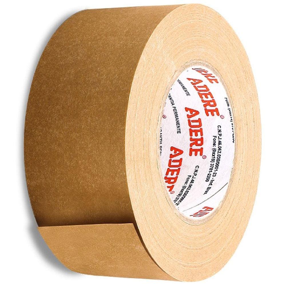 Fita Adesiva KRAFT 417 Embalagem Papel Crepado 50MM X 100M