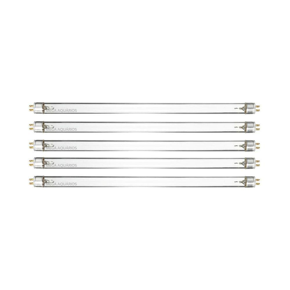 5 Lâmpadas Uv 8W Germicida Ultravioleta T5 30Cm Fluorescente