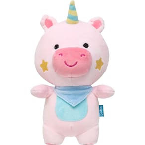 Pelúcia Unicórnio Turminha Soft Rosa 25cm Buba 16988