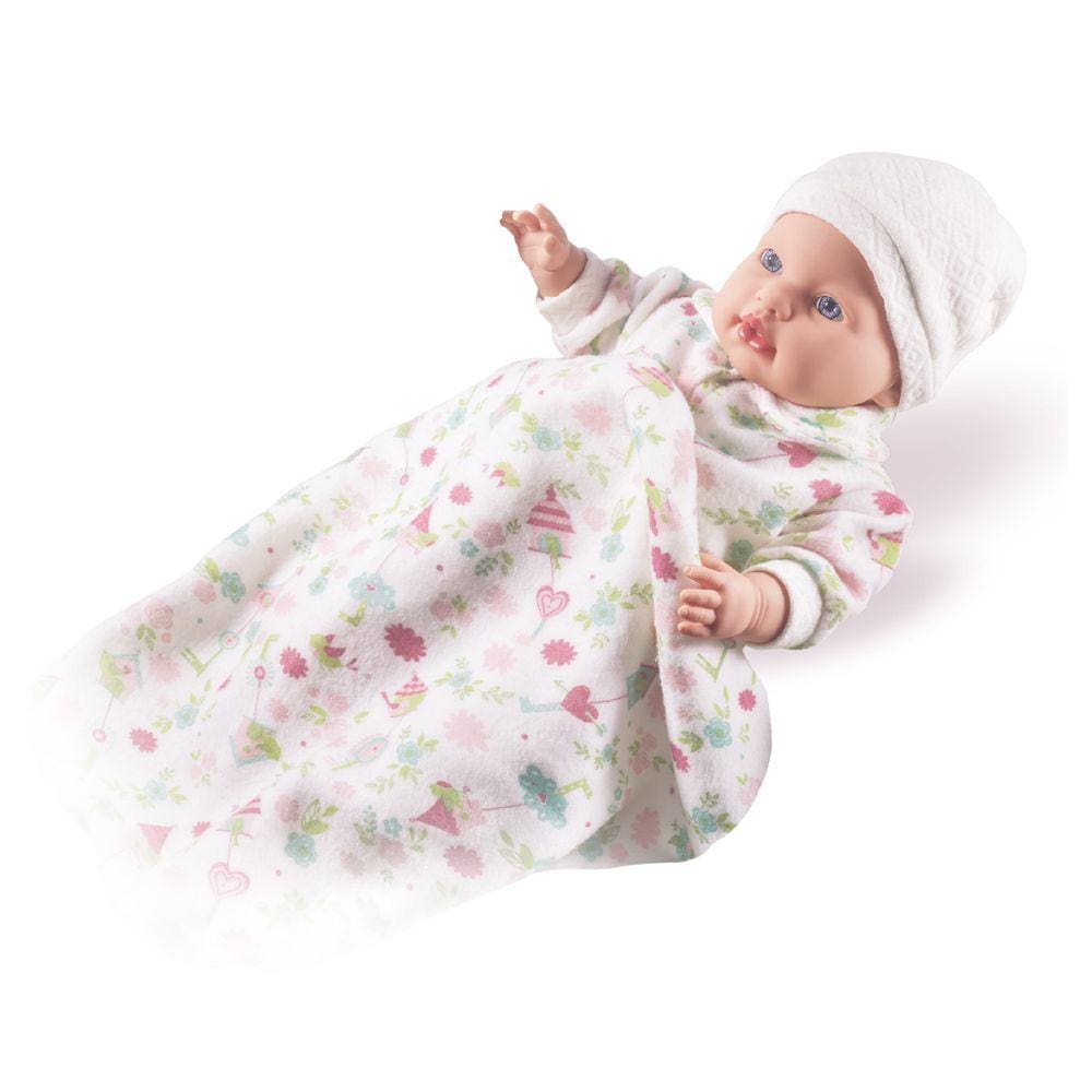 Boneca Bebe Rose Ring 40cm e Sons de Bebe - Milk Brinquedos