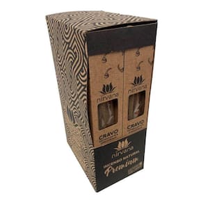 Incenso Natural Nirvana Cravo Premium - Caixa com 5 Varetas