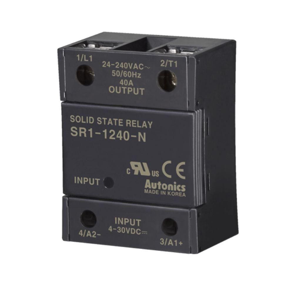 Relé De Estado Sólido Sr1-1240 - N 40a 24-240vac Autonics