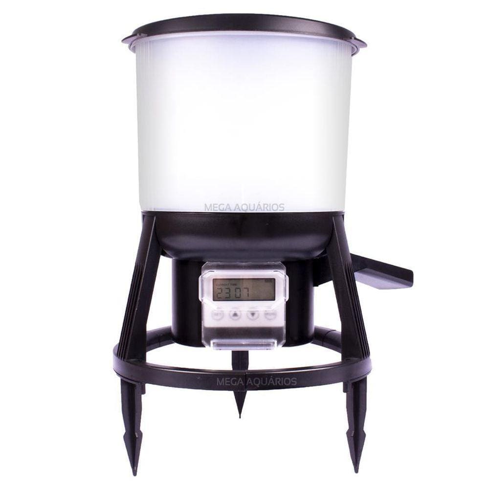 Alimentador Comedouro Automático Peixes Lago Grech Cff-106