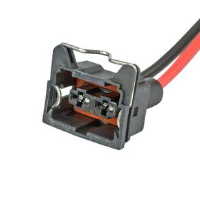 Chicote Reparo da Ventoinha Mercedes Volkswagen Caminhões Gol Santana Lâmpada H4 12V 35A Farol H11 2 Vias Fêmea