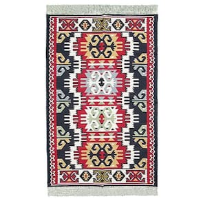 Passadeira Turco Kilim Dupla Face - 80x300cm - 22623