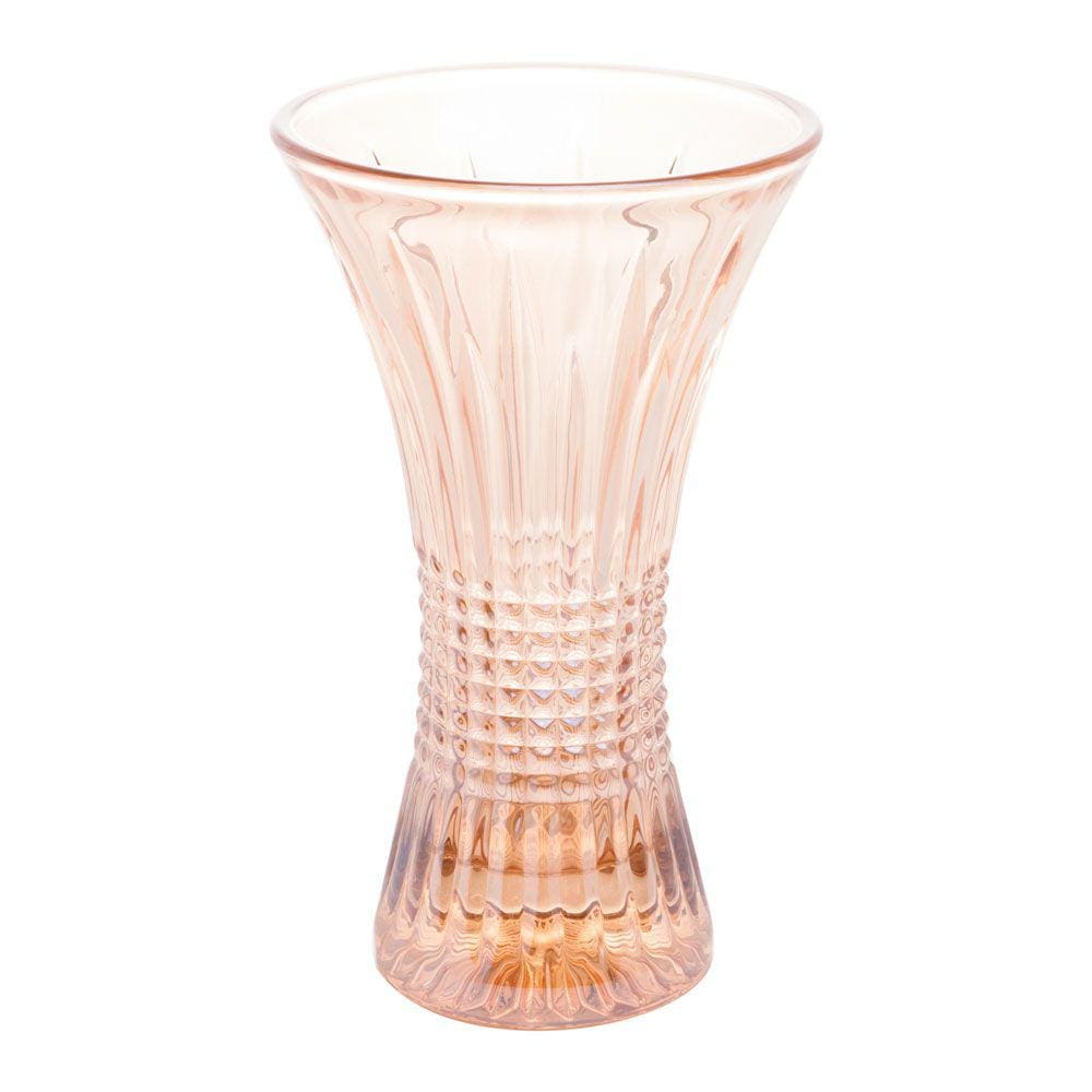 Vaso em Cristal Wolff Queen Âmbar - 15x24cm - 34114