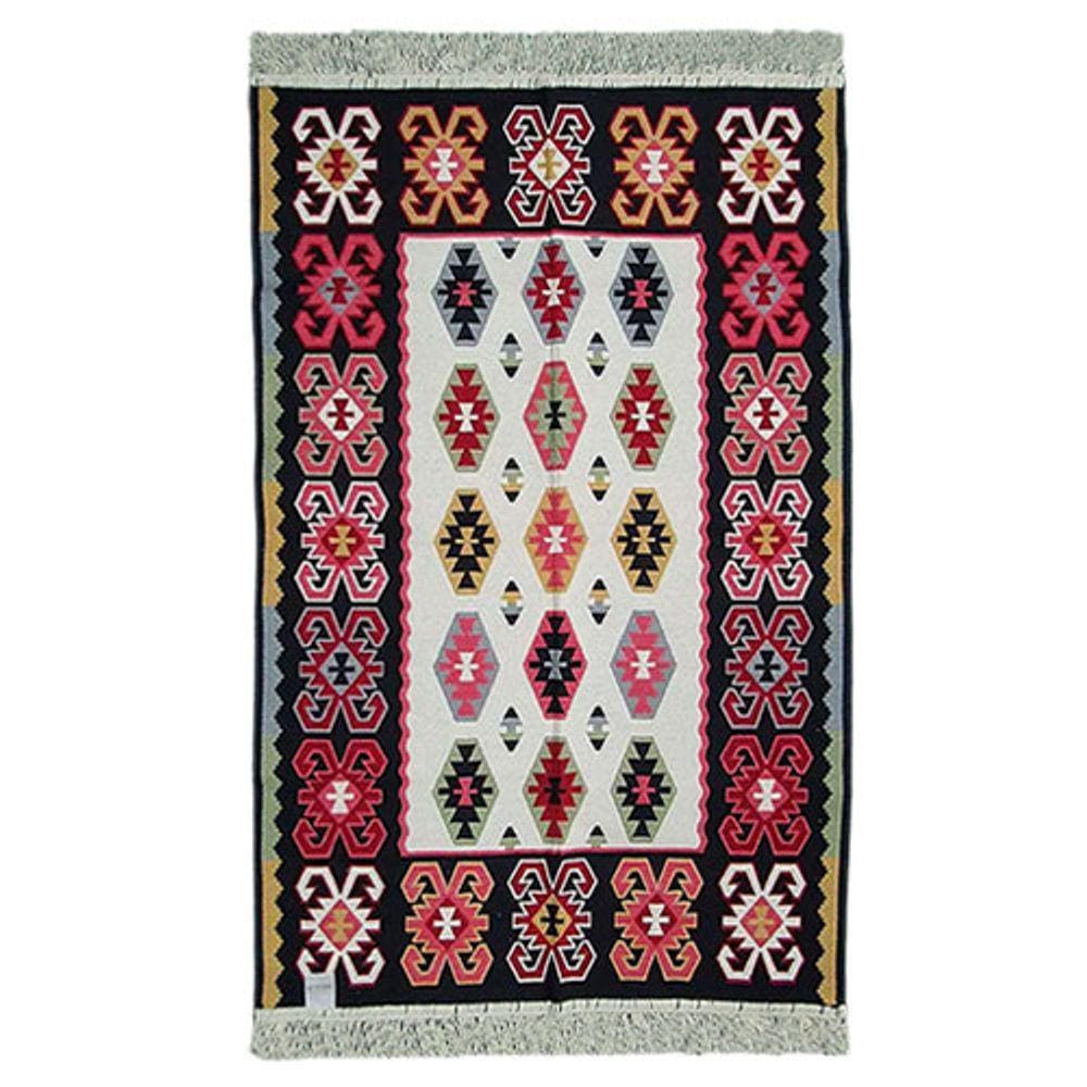 Passadeira Turco Kilim Dupla Face - 80x300cm - 22605