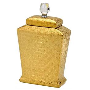 Potiche Decorativa Dourado - 32x19,5cm - 35900