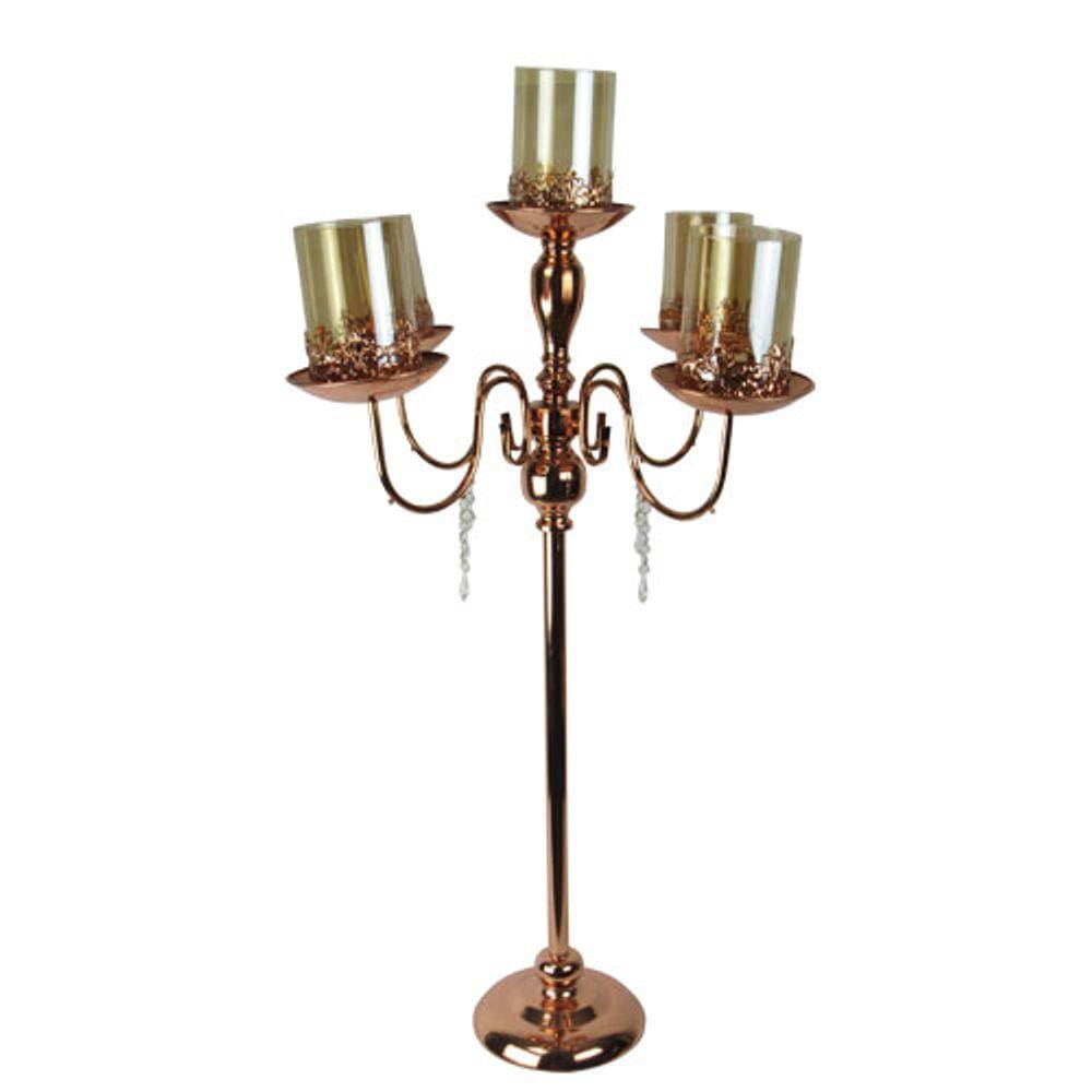 Candelabro Rose 5 Velas - 29360