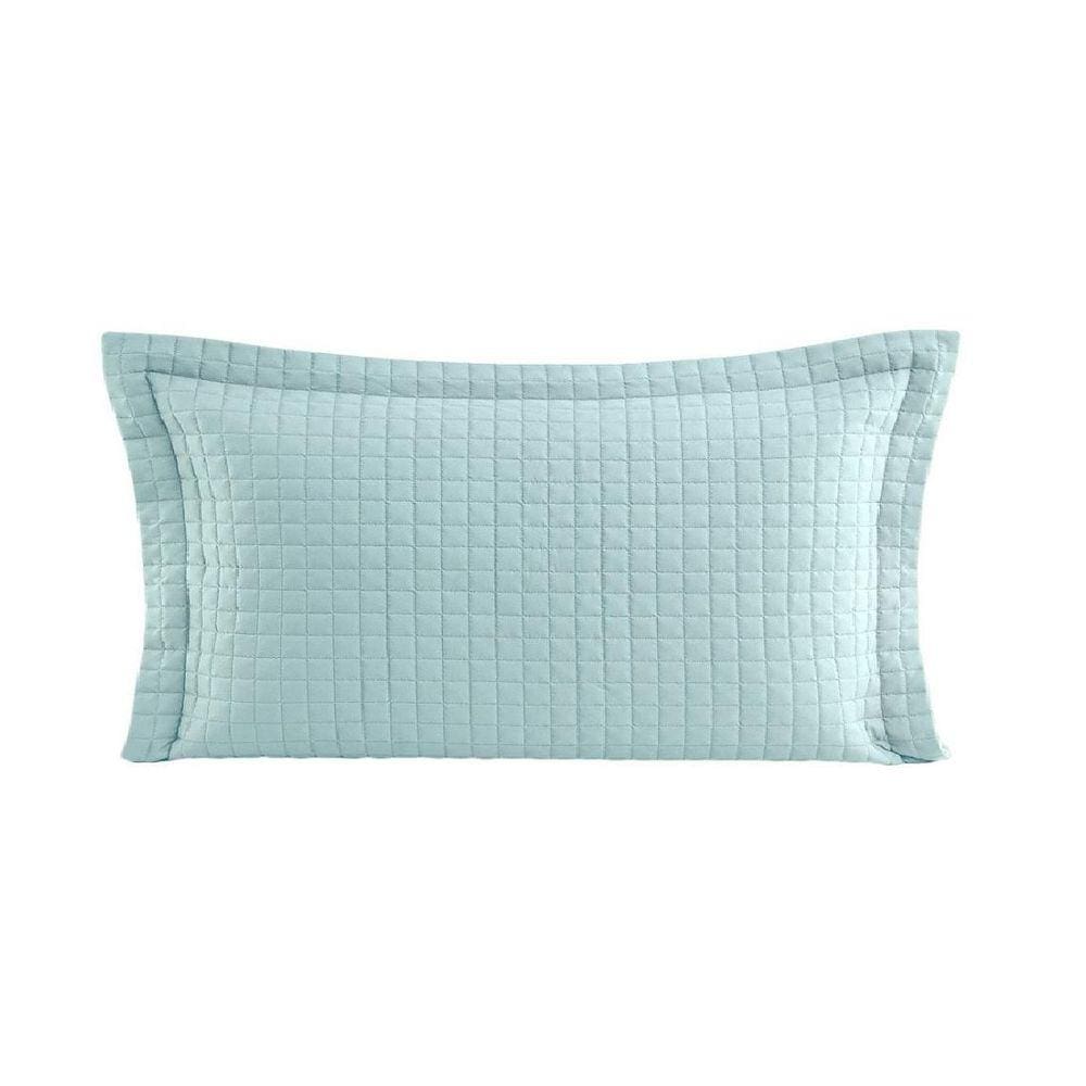 Porta Travesseiro King Plaza 50X90Cm Verde Malva Lavive