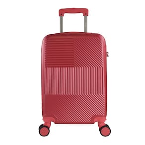 Mala de Bordo Pequena para Viagem em Abs Yins 21190 Cadeado Integrado Rodas Duplas 360 Rosa