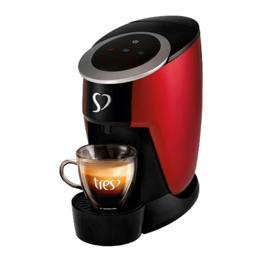 Cafeteira Tres Corações Touch Automática Vermelho 127V