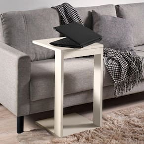 Mesinha de Apoio para Notebook Sala Quarto Lar Off White