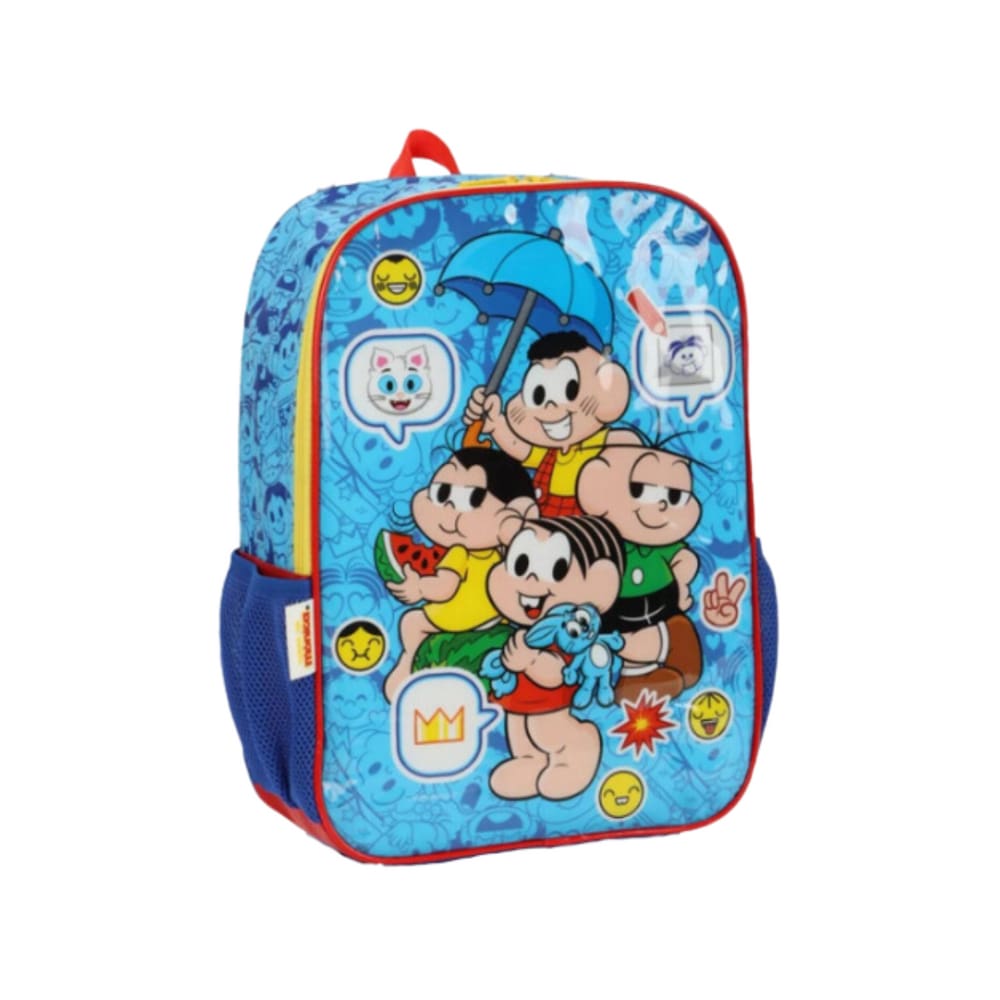 Mochila De Costas Turma Da Mônica Azul Maxlog IS39321MN0200
