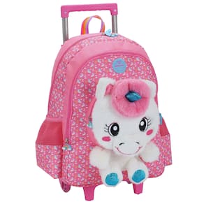 Mochila De Rodinhas Unicornio Pink Up4you