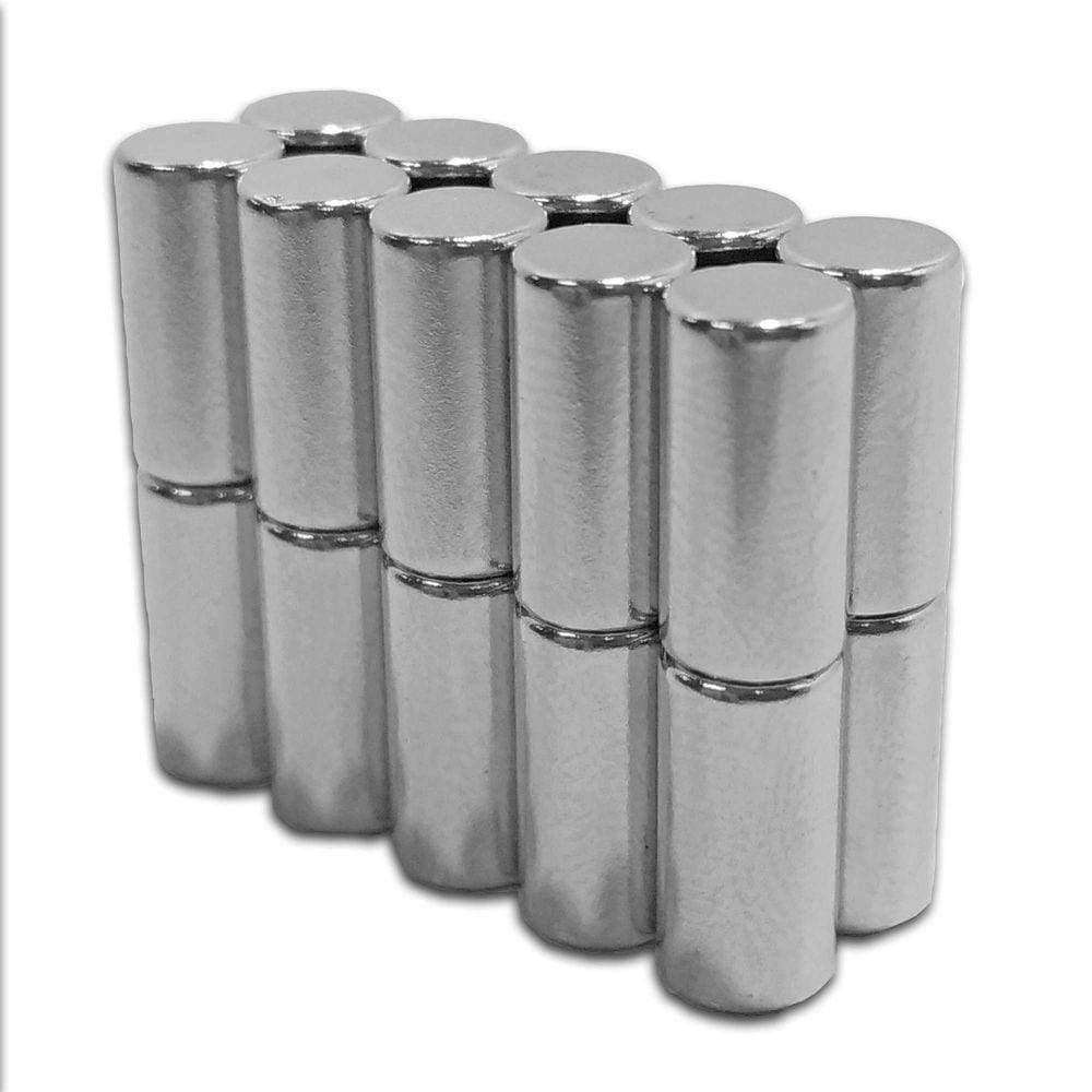 Ima De Neodímio / Super Forte / 5mm X 10mm _ 20 Peças