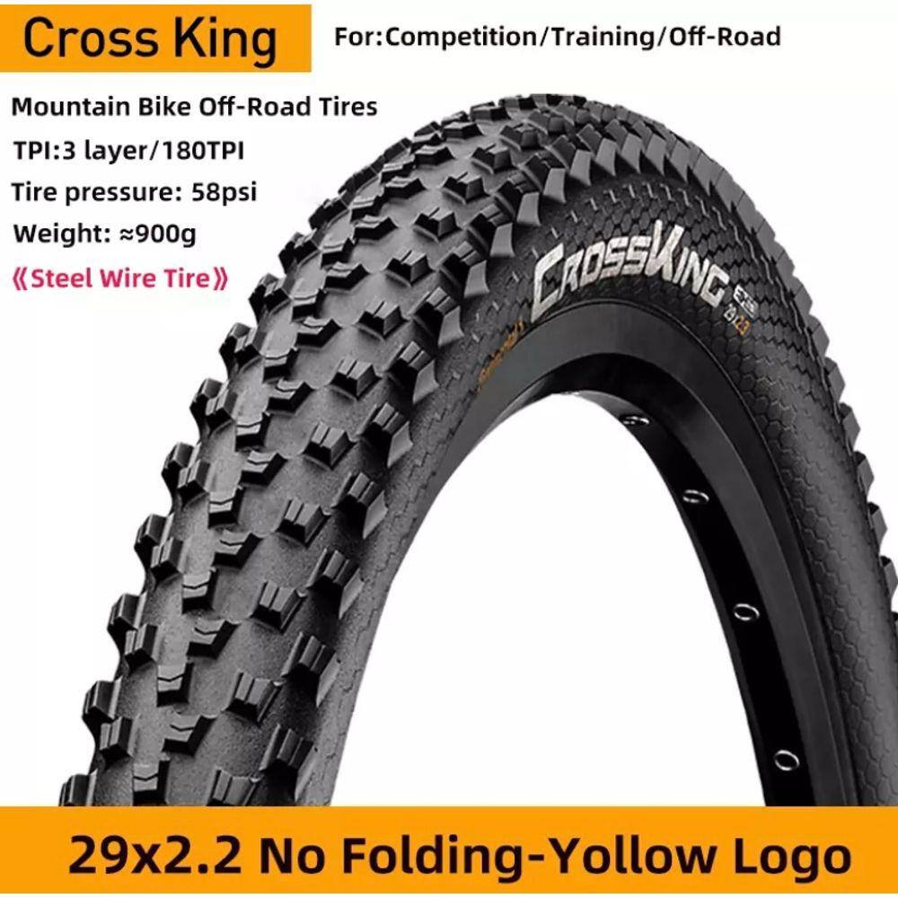 Pneu MTB Continental Cross King 29x2.2 Bicicleta Bike