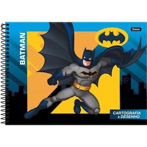 Caderno Cartografia C/D 80 Folhas Batman Foroni