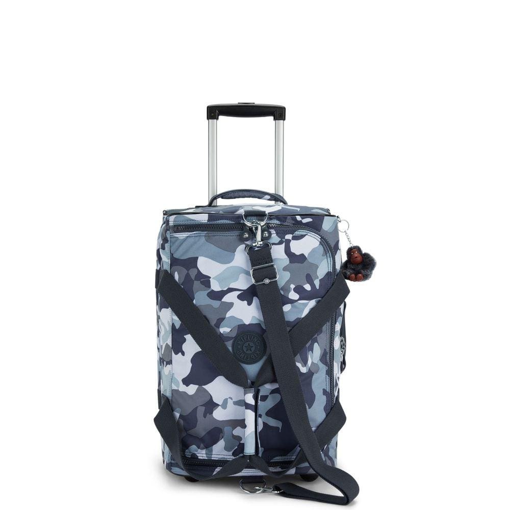 Mala de Bordo Kipling Teagan us Camuflada Cinza