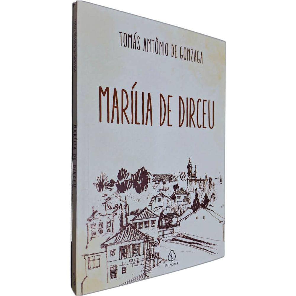 Livro Físico Marilia de Dirceu Tomás Antônio de Gonzaga