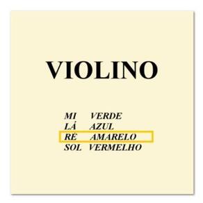 Corda Avulsa M Calixto Violino 4/4 Ré - Cordas Tradicionais
