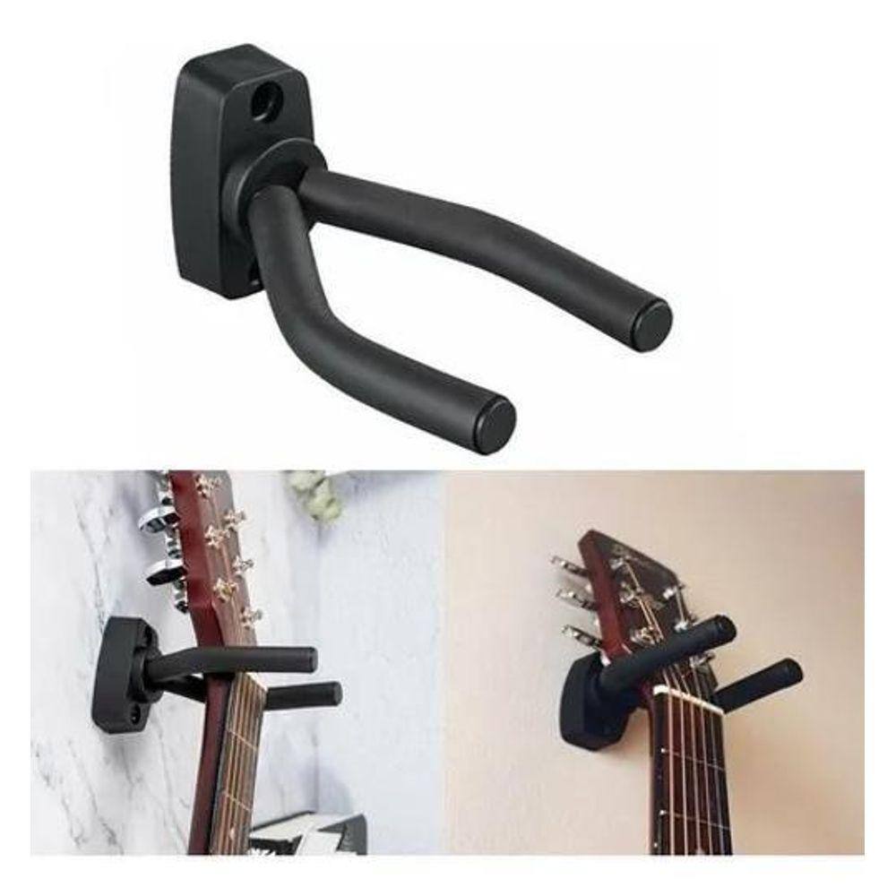 Suporte De Parede Orquezz P Violão/Guitarra/Baixo Preto