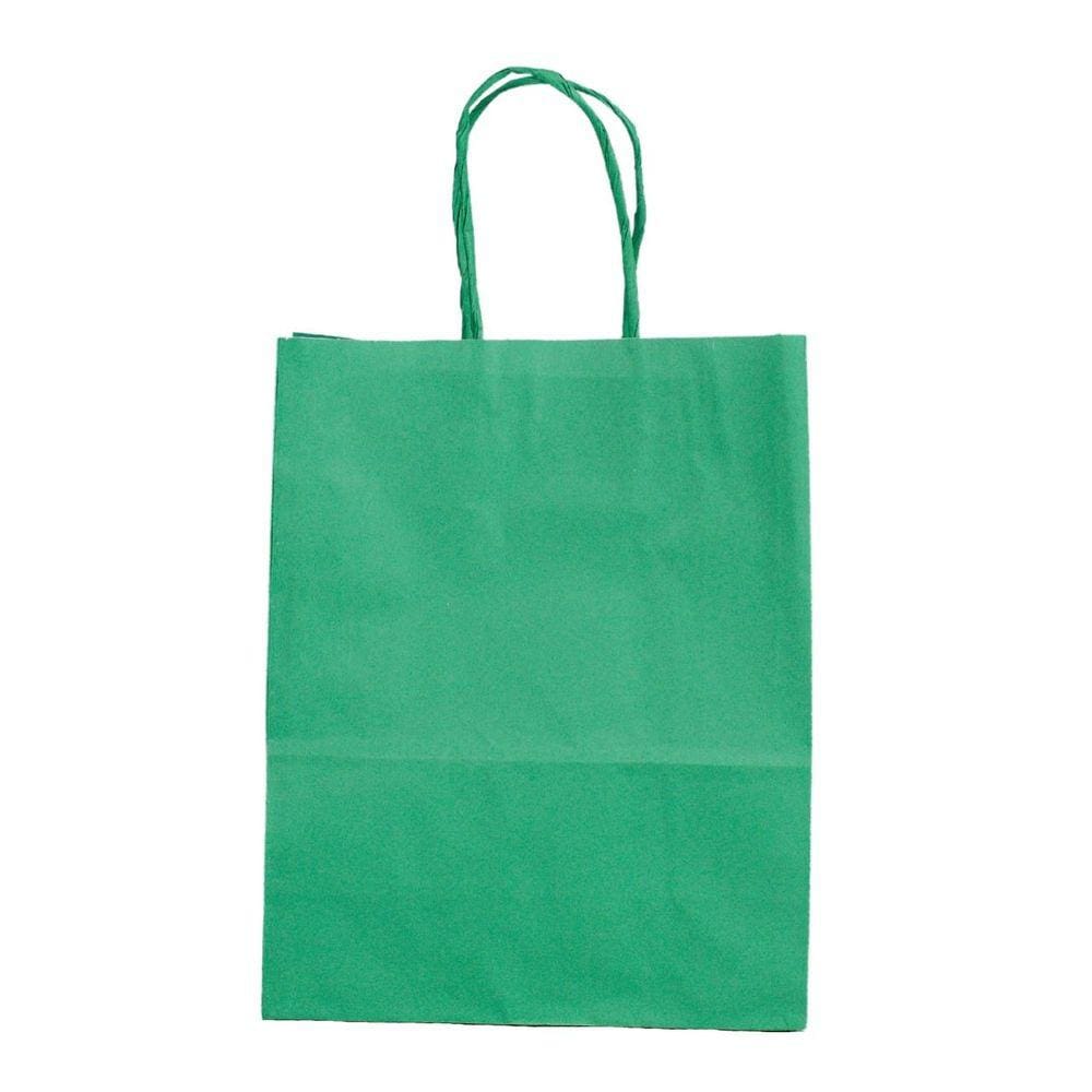 sacola verde com 10