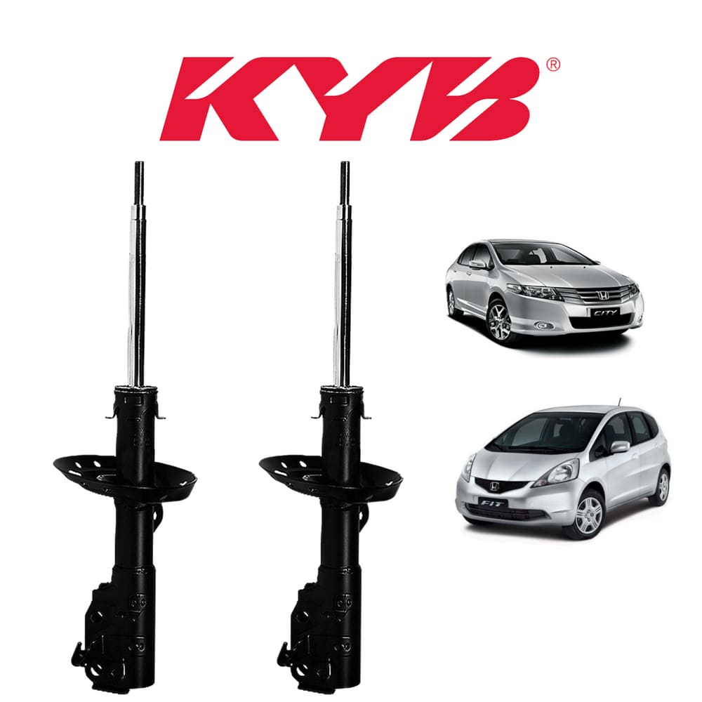 2 Amortecedor Dianteiro Kayaba Honda Fit 2009 A 2014