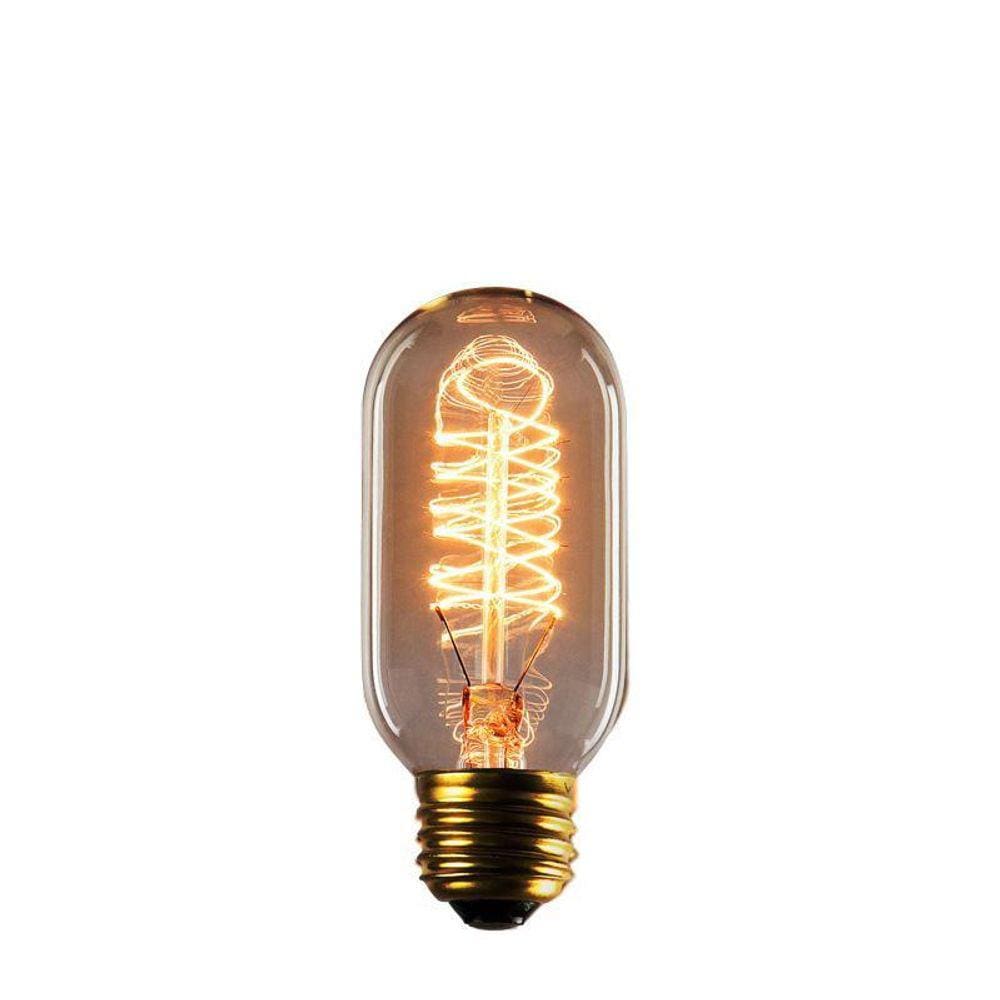 Lâmpada Filamento De Carbono 40W T45 220V