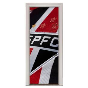 Adesivo Vinil Para Portas Futebol São Paulo Fc