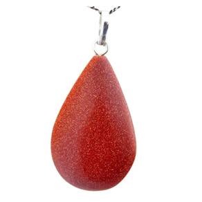 Colar Gota Pedra Do Sol Castoação Pino e Perinha Prata 950