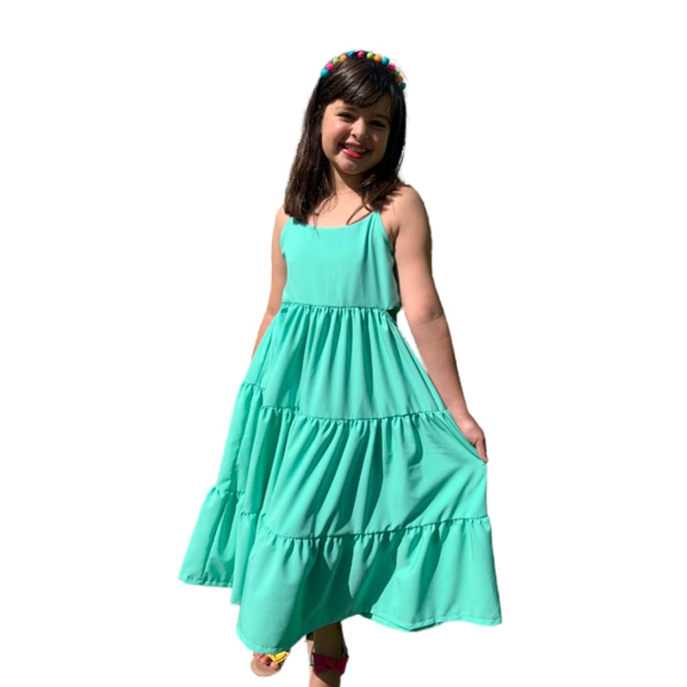 Vestido Infantil Mid Maldivas