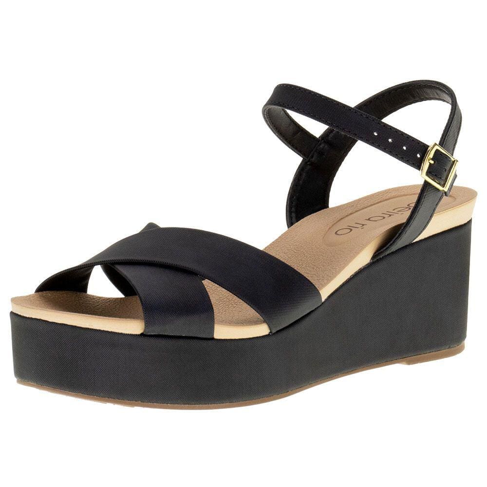Sandália Feminina Anabela Beira Rio - 8407103