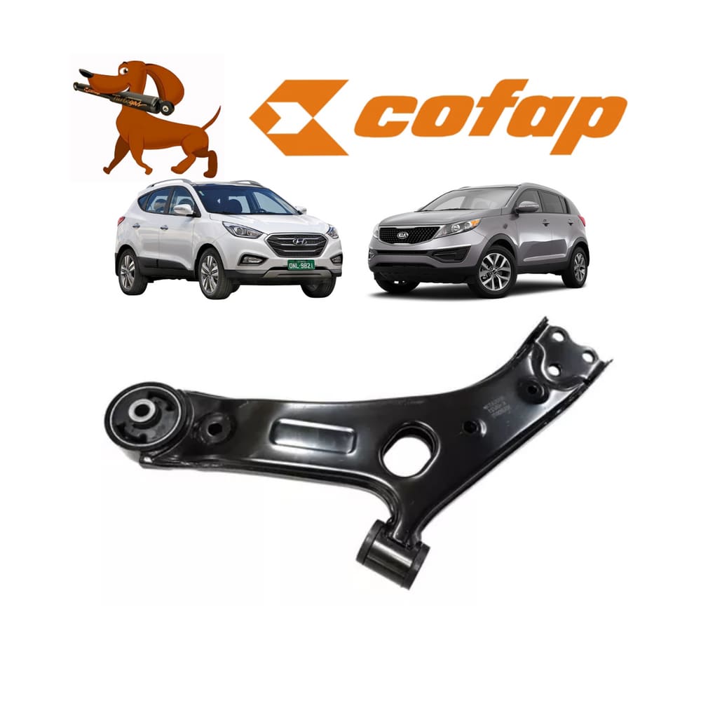 1 Bandeja Suspensão Cofap Dianteira Direita Kia Sportage 2011 A 2017