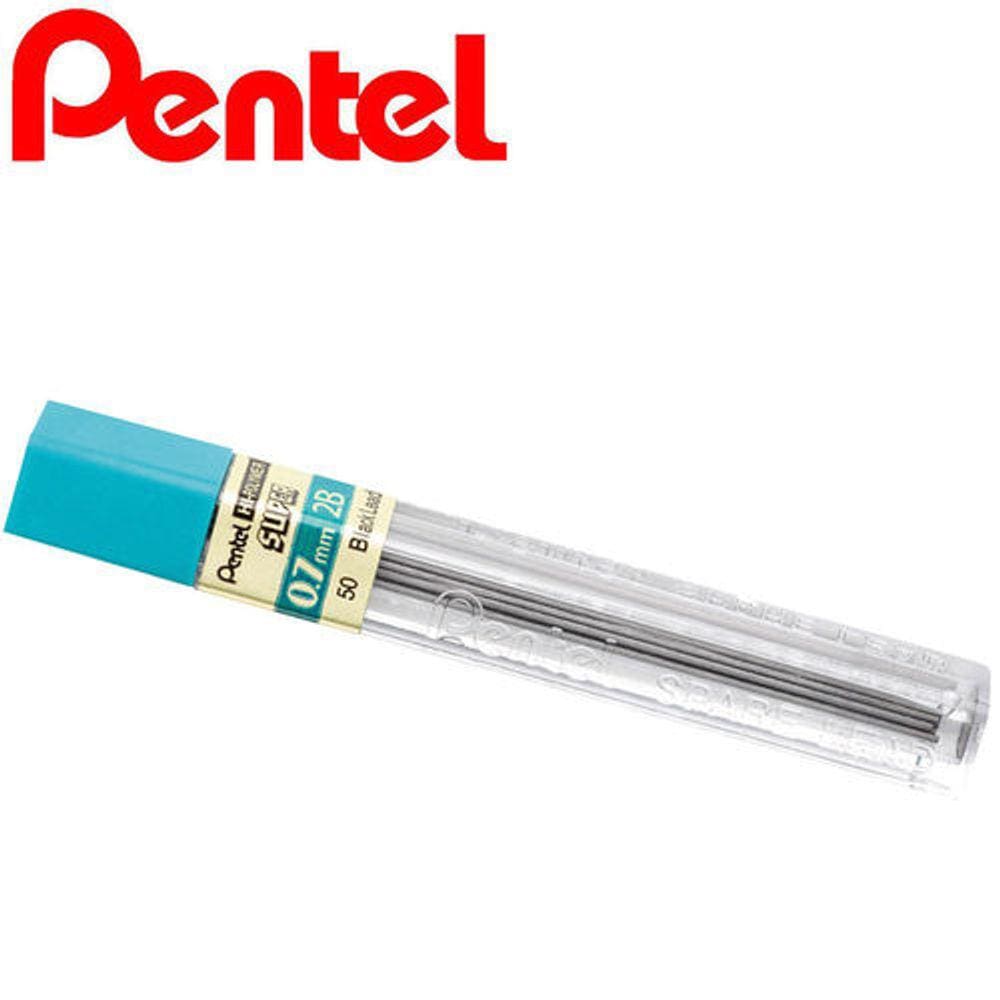 Grafite Pentel 0.7mm - 2B/HB - 1 Tubo c/ 12 Un.